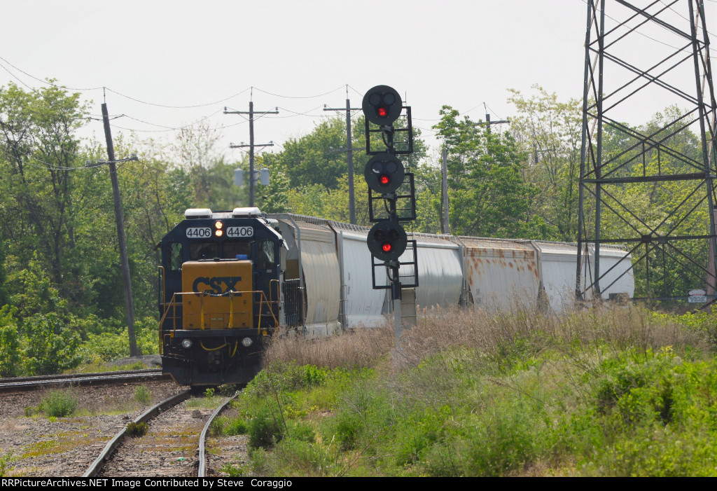 Heading to Manville Yard